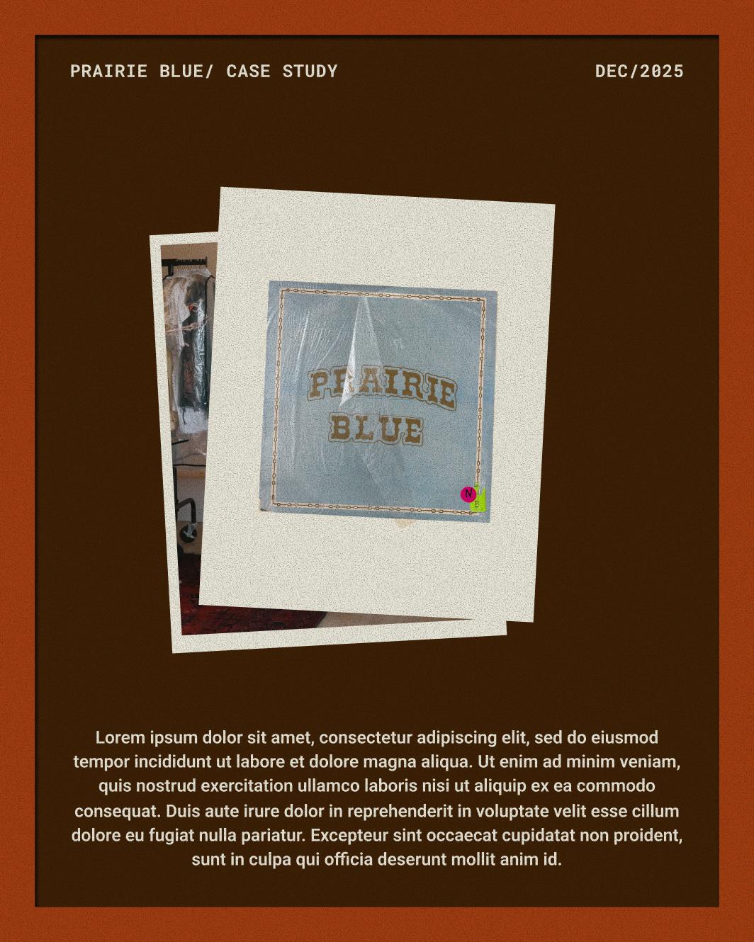 An Instagram template designed to showcase case studies