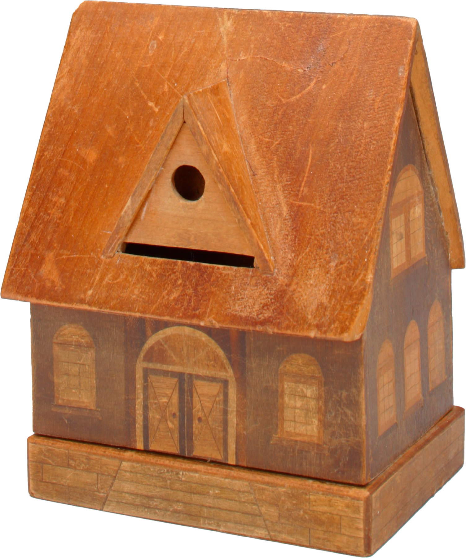 Wooden miniature house